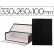 Caixas de arquivo frances liderpapel preto medidas 330x260x100 mm