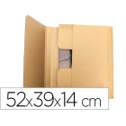 Caixa para embalar livro q-connect medidas 520x390x140 mm espessura cartao 3 mm