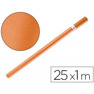 Papel kraft liderpapel laranja rolo 25x1 mt