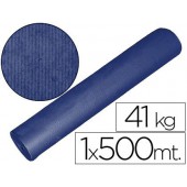 Papel kraft azul 1.00 mt x 500 mts 41 kilos especial para embalagem