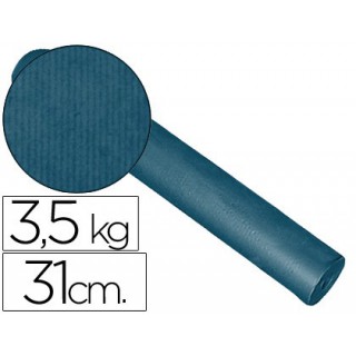 Papel fantasia kraft liso cobalto 31cm - 3.5 kg