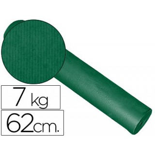 Papel fantasia kraft liso verde 62cm - 7kg