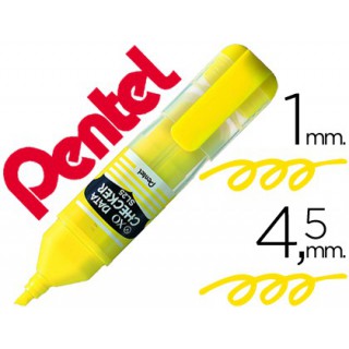 Marcador fluorescente pentel sl25 amarelo