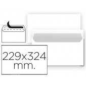 Envelope liderpapel n 14 branco din c4 229x324 mm tira de silicone embalagem de 25 unidades