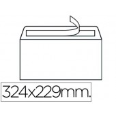 Envelope liderpapel n.14 branco din c-4 229x324 mm tira de silicone caixa de 250 unidades