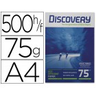 Papel fotocopia discovery.a4. emb. 500 fls. 75 grs