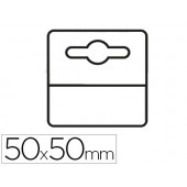 Etiqueta para pendurar adesiva  3l office em pvc 50x50 mm pack de 1000 unidades 