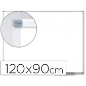 Quadro branco nobo classic magnetico de aco vitrificado 120x90 cm