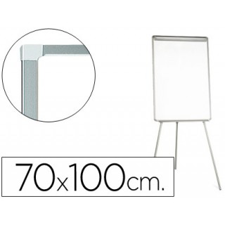 Quadro branco q-connect com tripe 70x100 cm laminado