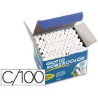 Giz robercolor branco - caixa 100 unidades