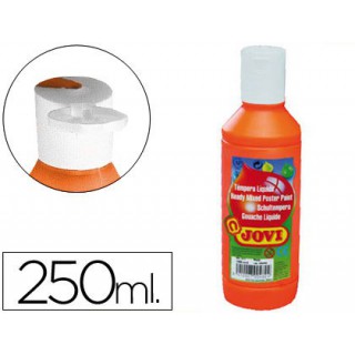 Guache liquido jovi 250 ml -laranja