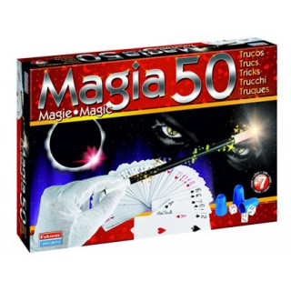 Jogo de mesa falomir caixa magia 50 truques