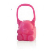 Porta-chupetas urso rosa - 89137