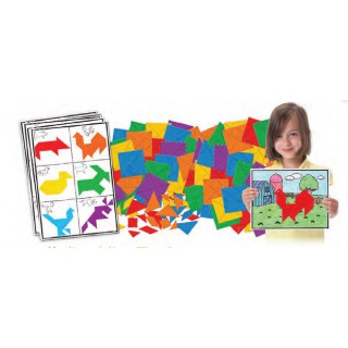Mosaicos artisticos puzzle tangram1152509