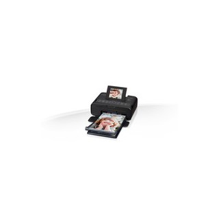 Impressora Selphy CP1200 Preta + Pack de 54 folhas 10x15 + tinteiro - Impressora fotográfica compacta e portátil, Coneti
