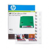 HP LTO-4 Ultrium RW Bar Code label pack - promo válida para un em stock
