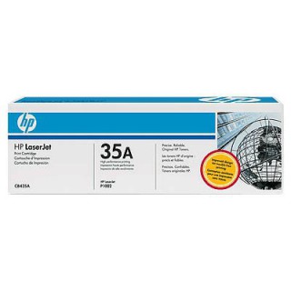 HP LaserJet CB435A Black Print Cartridge for LJ P1005/P1006, up to 1,500 pages