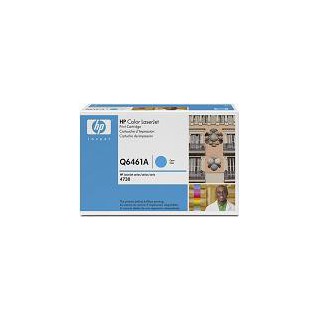 HP Color LaserJet Q6461A Cyan Print Cartridge for the CLJ 4730mfp, up to 12,000 pages