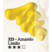 Acrilex oleo 59ml amarelo limao