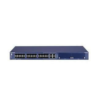 ProSafe Switch 24 slots SFP para módulos em fibra + 4 portas Gigabit Cobre (Apilable/2 slots) L3/4 + 4 Bahías (apilamien