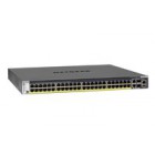 M4300-52G-PoE+ (550W PSU) Stackable Managed Switch with 48x1G PoE+ and 4x10G including 2x10GBASE-T and 2xSFP+ Layer 3 (G