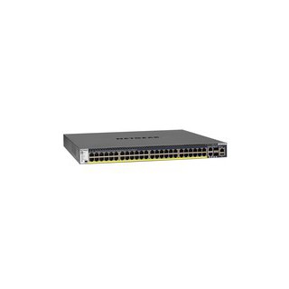 M4300-52G-PoE+ (550W PSU) Stackable Managed Switch with 48x1G PoE+ and 4x10G including 2x10GBASE-T and 2xSFP+ Layer 3 (G