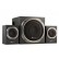 2.1 Speaker System-rms: 25W Volume, Bass and Treble Controls