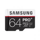 Micro SD card 64 GB - Class 10 / U3 UHS-1 - Read 95 MB/s Write 90 MB/s