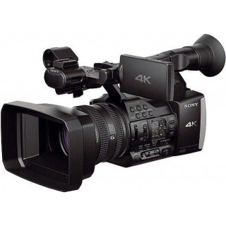 Handycam FDR-AX1E - Ultra HD 4K, gravação HD de 50 Mbps, ranhuras para suportes XQD, terminais XLR, Visor Xtra Fine LCD