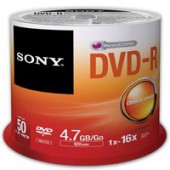 DVD-R 4.7GB Conjunto de 50 unid.