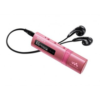 NW-ZB183FP Rosa - Leitor mp3 Walkman 4GB, 18 horas de autonomia, Design fino e elegante, USB Direto, Sintonizador FM