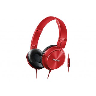 Headphone vermelho philips shl3065rd/00