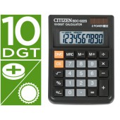 Calculadora citizen de secretaria sdc-022-s secretaria -10 digitos