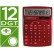 Calculadora citizen de secretaria ccc-112 b 12 digitos bordeaux burgundy 208x155x30.5 mm