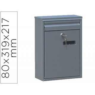 Caixa de correio q-connect para correspondencia 319 x 217 x 80 mm
