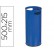 Porta guarda-chuva sie metalico com pegas azul 500 x 215 mm