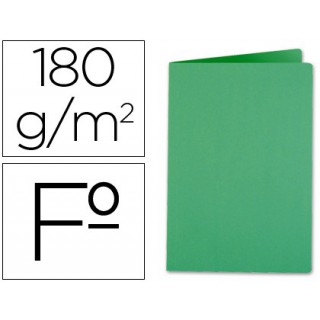 Classificador liderpapel em cartolina de 180 grs. folio. verde intenso