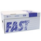 Caixa contentor din a4 fast-paperflow pack de 5 unidadees